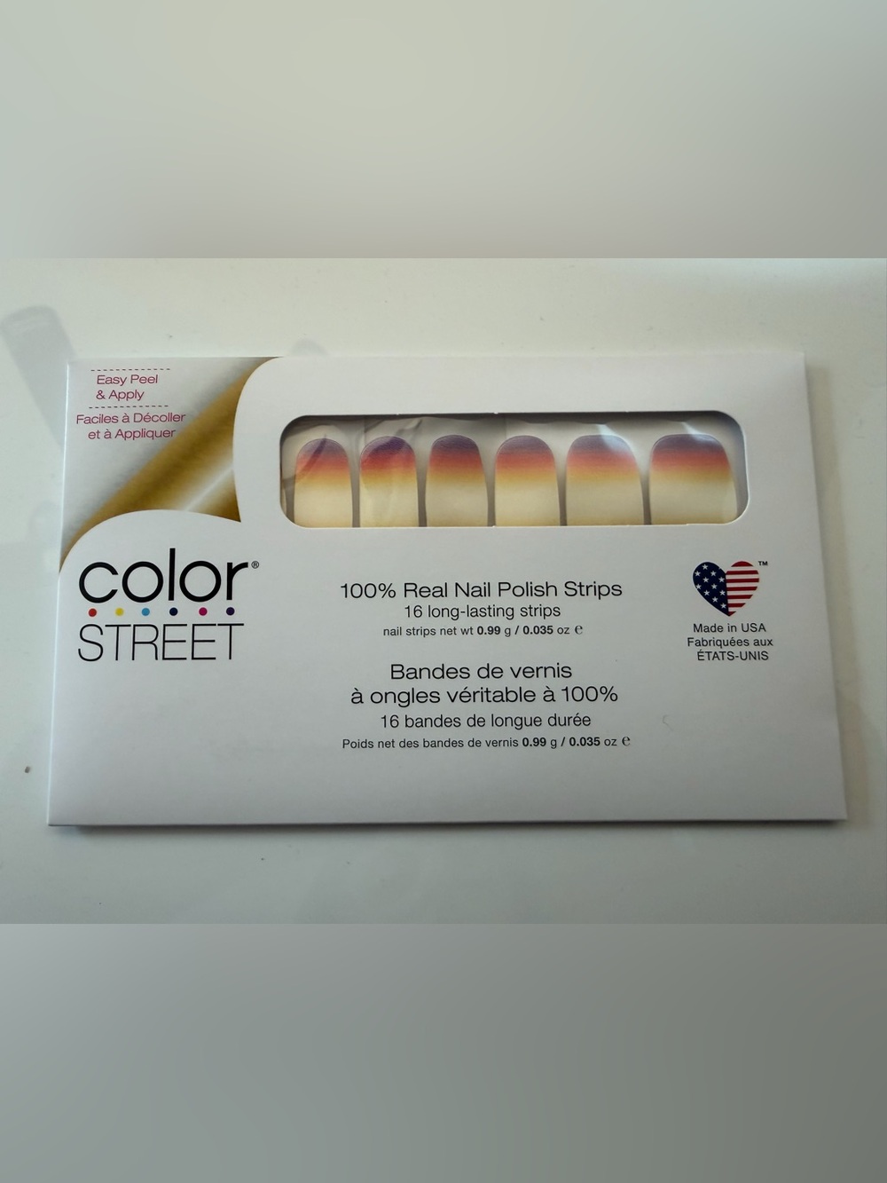 Color Street Crack of Dawn Nail Polish Strips